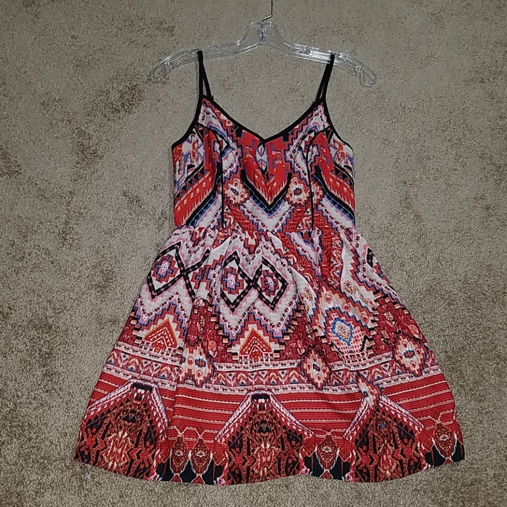 Open back Tribal dress/tunic